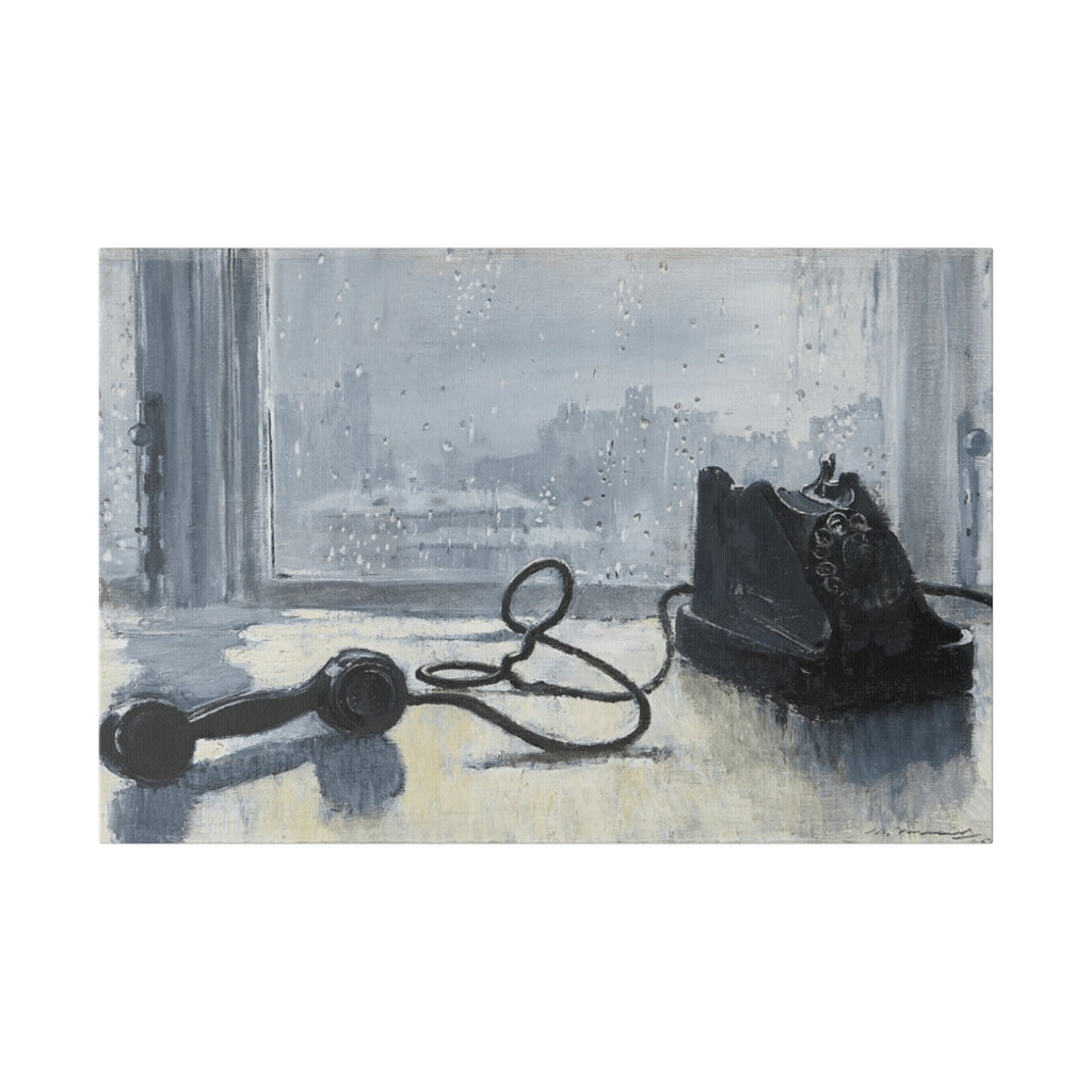 Soviet Art Canvas Print, Waiting by Yuri Pimenov, Iconic Socialist Realism Art for Home Decor