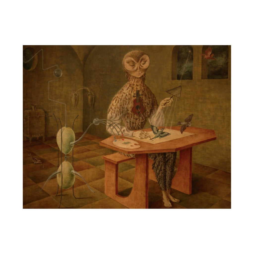 Creation of the Birds by Remedios Varo Art Print - Surrealist Masterpiece - Unique Wall Art