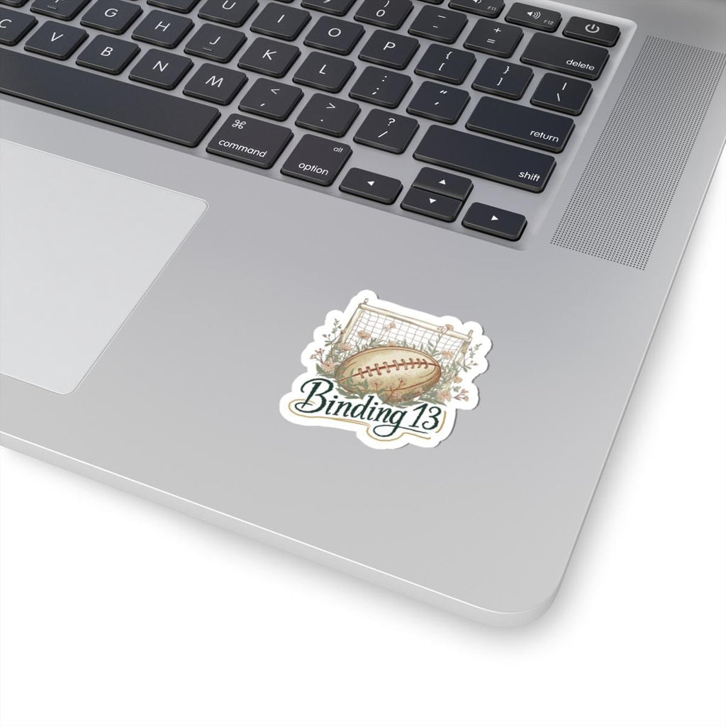 Binding 13 sticker, Rugby Ball and Wildflowers, Shannon Lynch Johnny Kavanagh, Boys of Tommen readers, Gift for Friends to Lovers fans