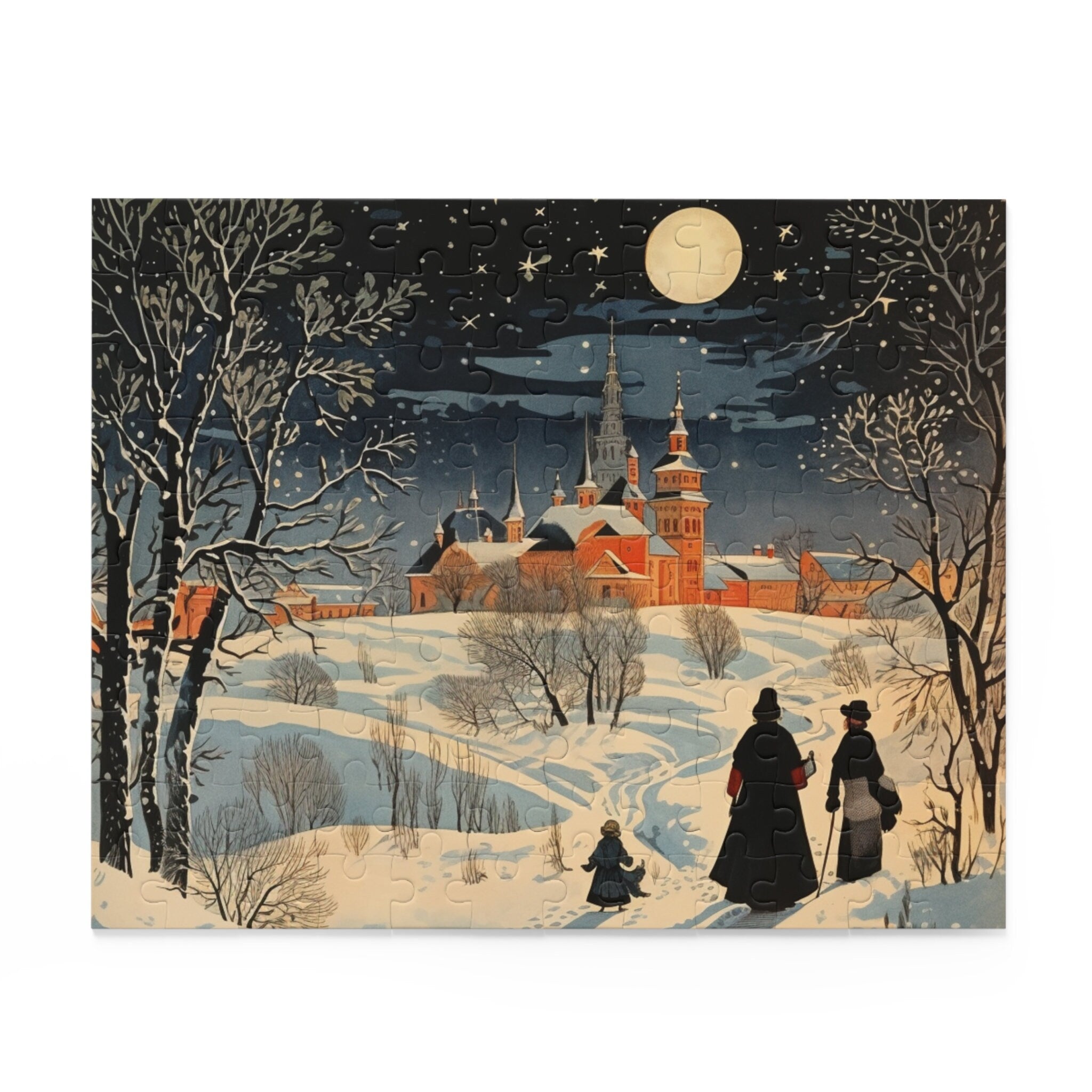 Puzzle inspired by Doctor Zhivago, Literary Artwork, Anxiety Relief, Stress Management, Perfect Gift for Book Lovers
