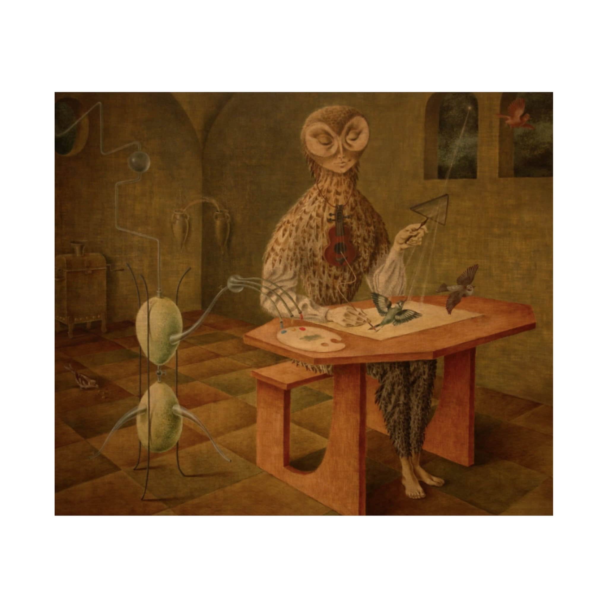 Creation of the Birds by Remedios Varo Art Print - Surrealist Masterpiece - Unique Wall Art