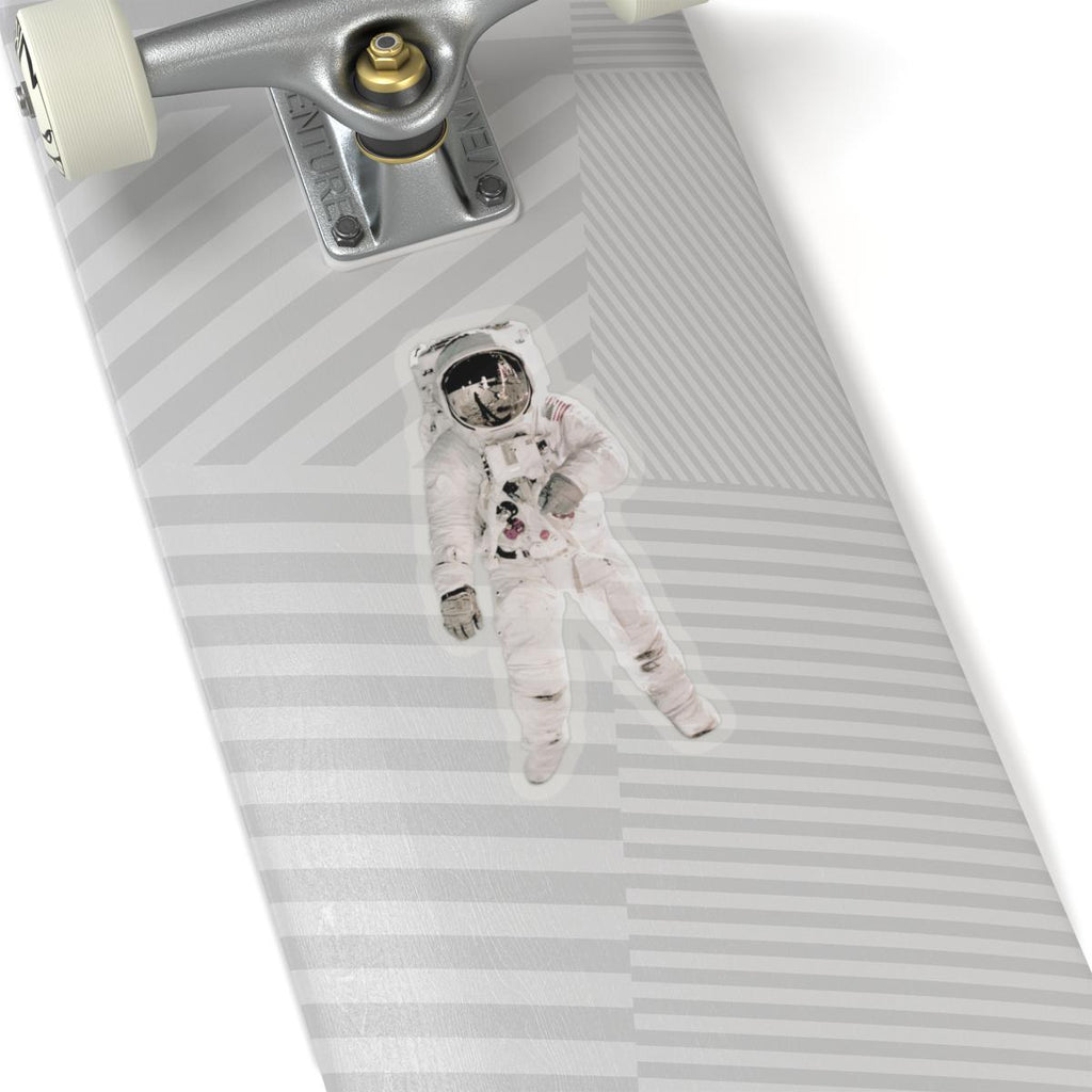 American Astronaut Sticker - Space Enthusiast Gift, Cosmic Decor, Outer Space Laptop Decal, NASA Theme Vinyl Sticker