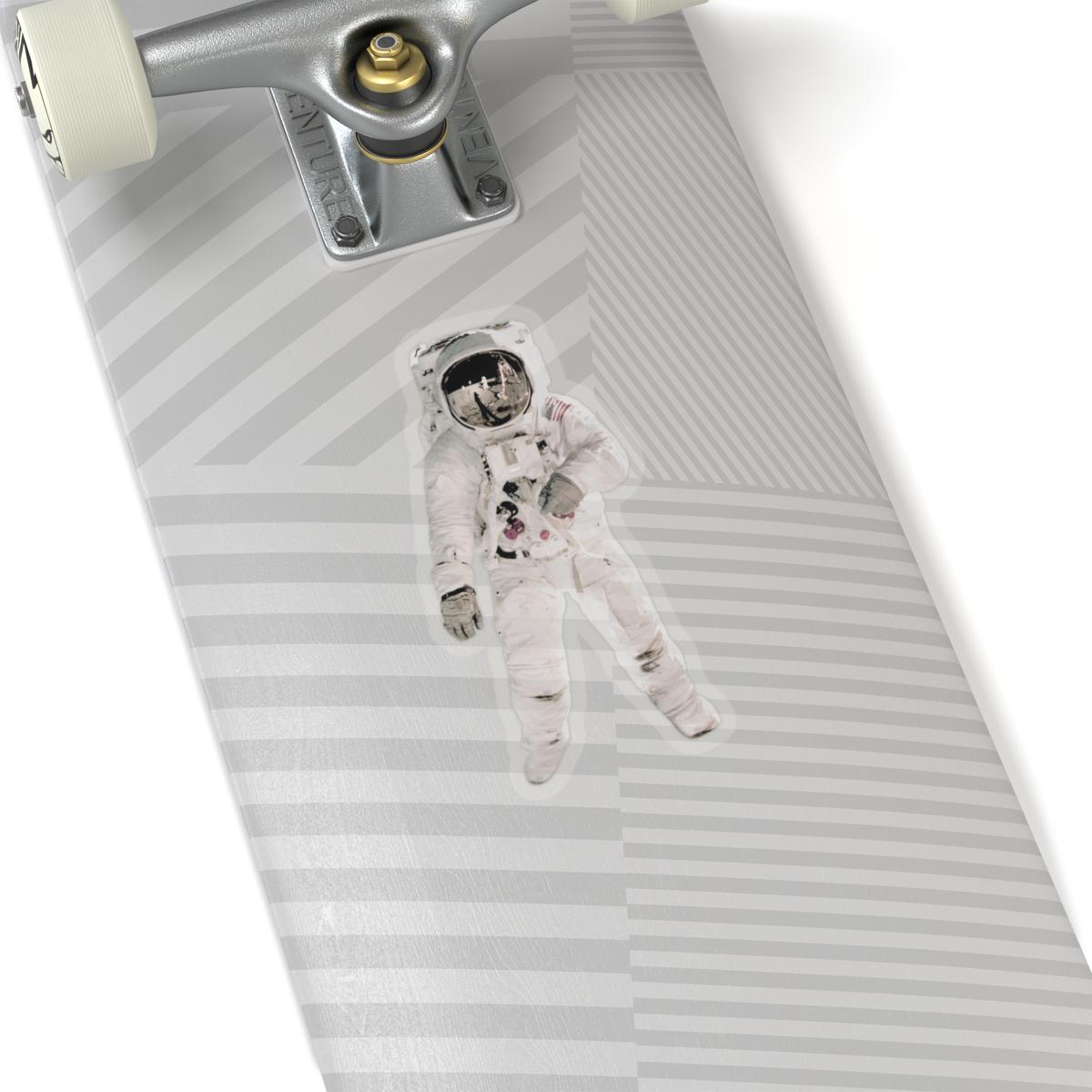 American Astronaut Sticker - Space Enthusiast Gift, Cosmic Decor, Outer Space Laptop Decal, NASA Theme Vinyl Sticker