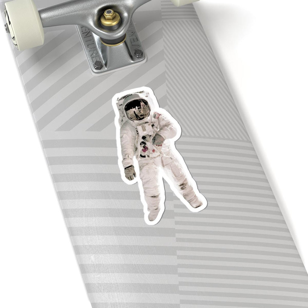 American Astronaut Sticker - Space Enthusiast Gift, Cosmic Decor, Outer Space Laptop Decal, NASA Theme Vinyl Sticker