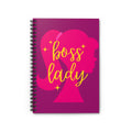Barbie Inspired Boss Lady Notebook, Stylish Pink and Yellow Diary, Empowering Gift for Women and Girls