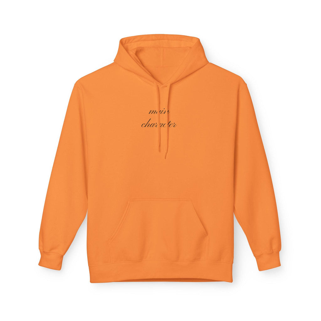 Main Character Hoodie - Elegant Unisex Fleece Hoodie for Teens & Adults - Perfect Gift for Friends and Siblings