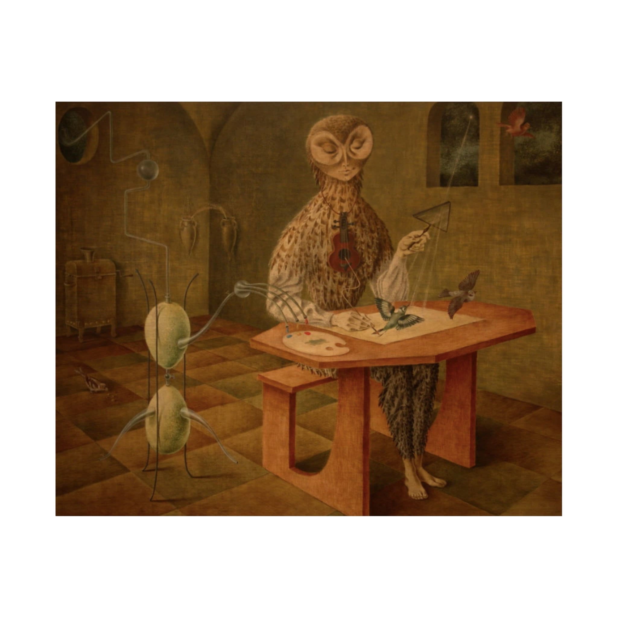 Creation of the Birds by Remedios Varo Art Print - Surrealist Masterpiece - Unique Wall Art