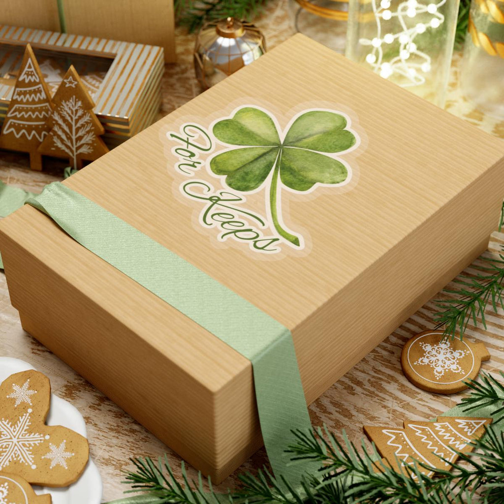 Lucky Clover Stickers For Keeps inspired by Boys of Tommen, Ireland, Cork, Friends-to-lovers, Binding 13, St Patricks Day, Literary Decal