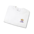 Mardi Gras Crown Embroidered Sweatshirt, Let the Good Times Roll, Unisex Jumper, Stylish Cursive Font, Heavy Blend Crewneck, Minimalist