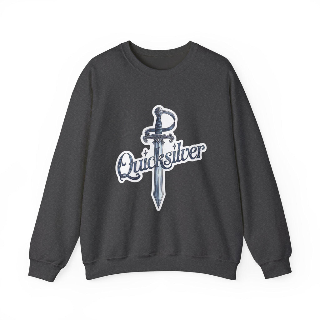 Quicksilver Sword Sweatshirt - Watercolor Book-Inspired Unisex Crewneck - Fae & Alchemy Gift for Book Lovers