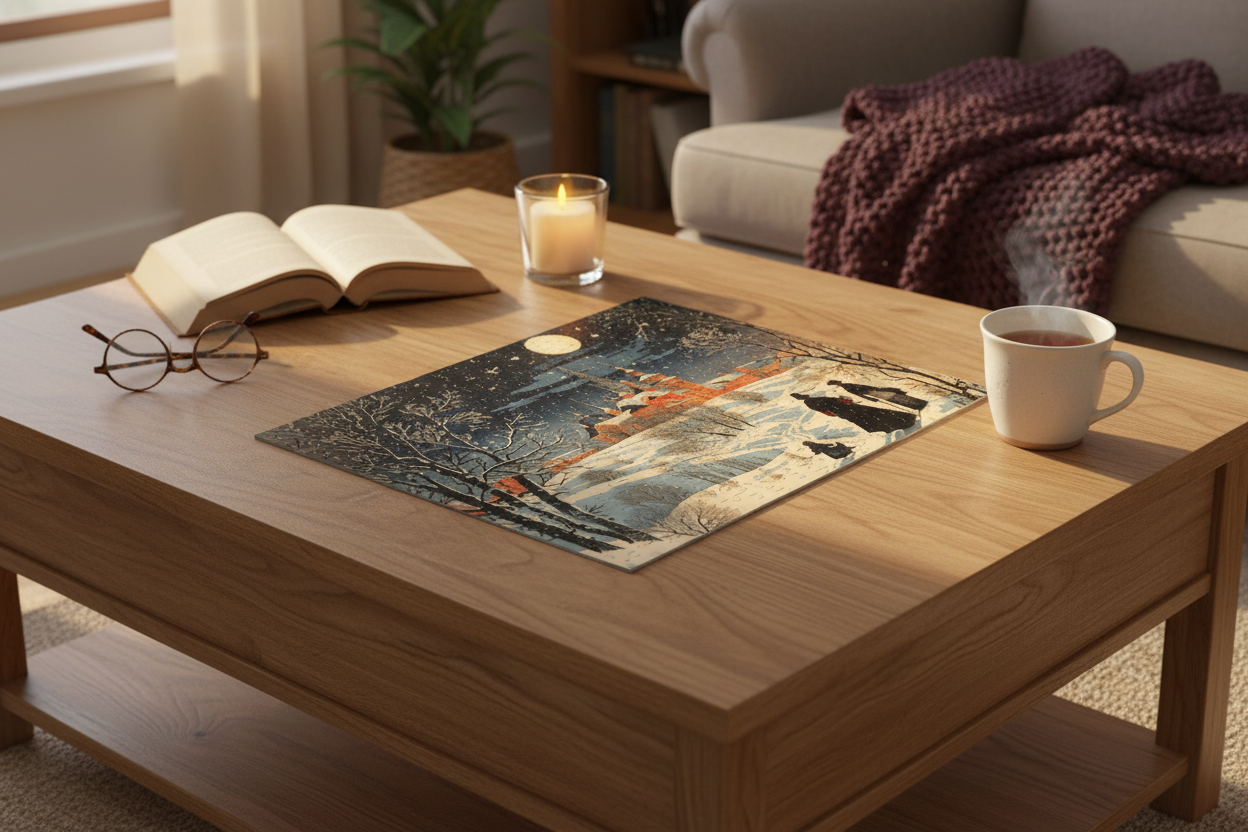 Puzzle inspired by Doctor Zhivago, Literary Artwork, Anxiety Relief, Stress Management, Perfect Gift for Book Lovers