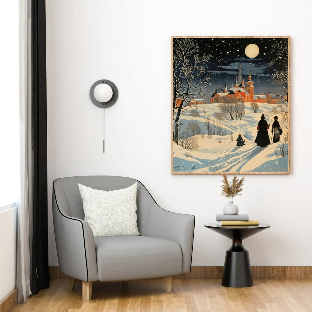 Art Illustration Poster Inspired by Doctor Zhivago by Boris Pasternak Literary Art Home Decor for Readers