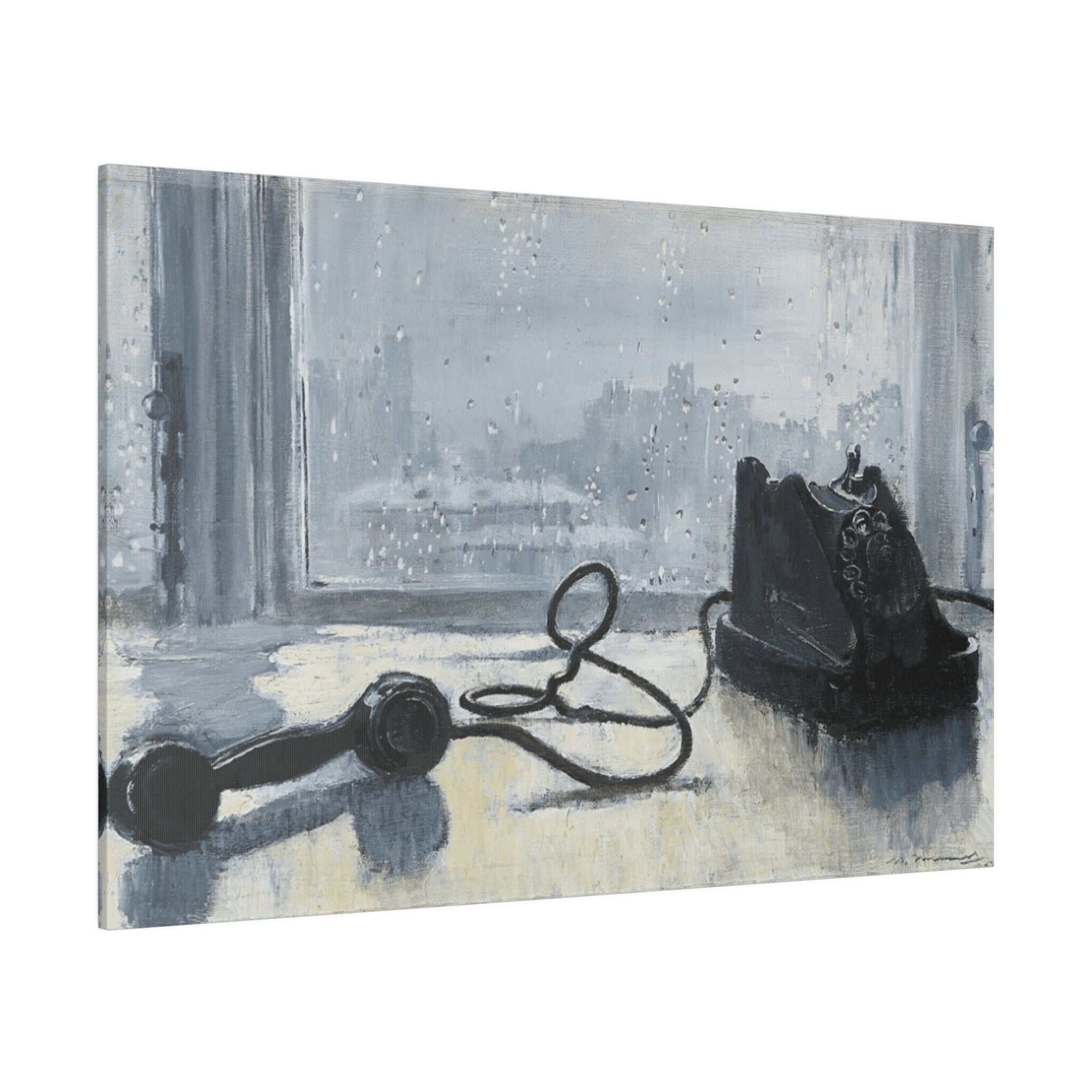 Soviet Art Canvas Print, Waiting by Yuri Pimenov, Iconic Socialist Realism Art for Home Decor