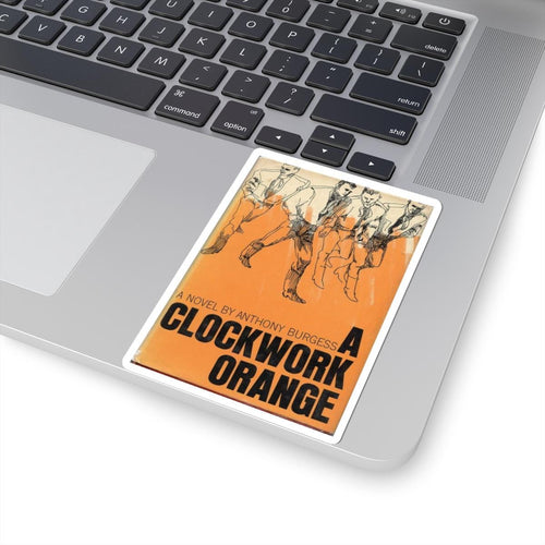 A Clockwork Orange Vintage Book Cover Vinyl Sticker – view 2