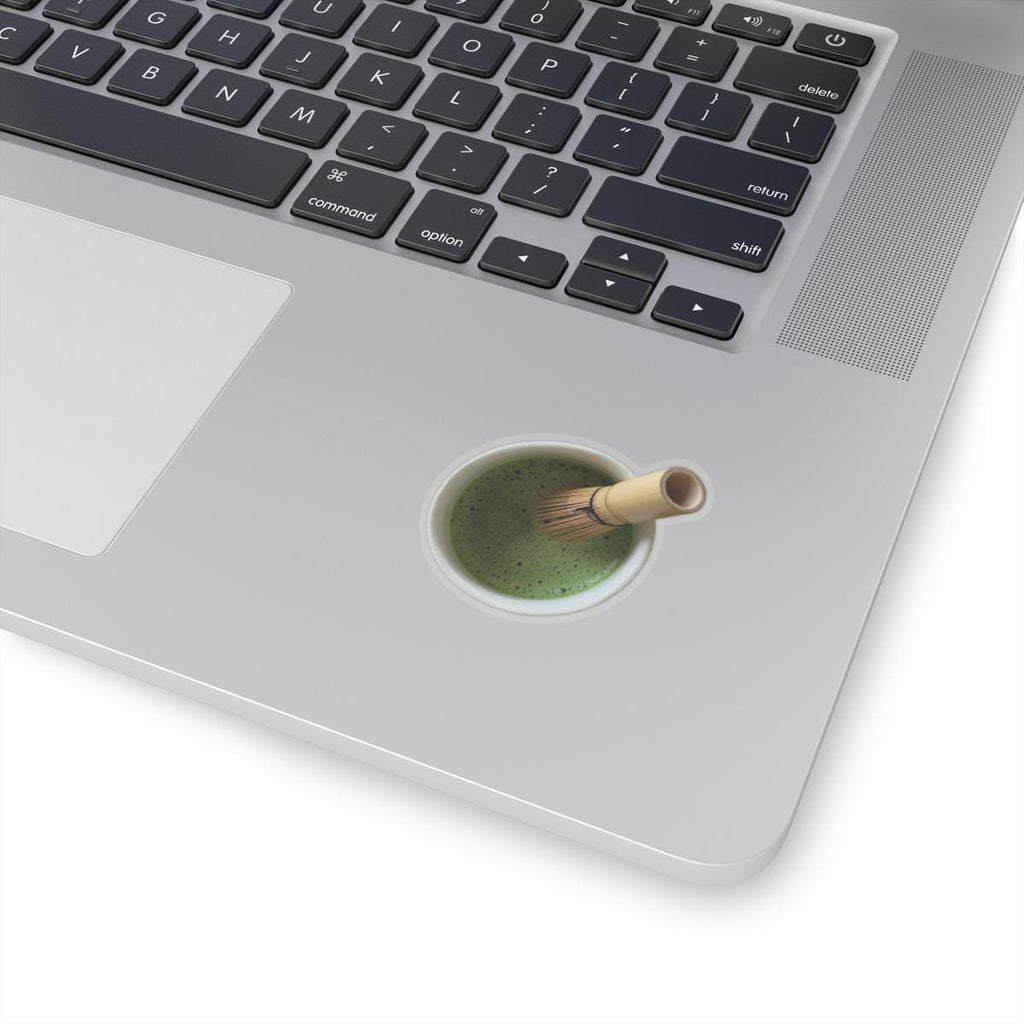 Matcha Whisk Vinyl Sticker | Realistic Matcha Tea Decal for Laptop, Water Bottle & Journal