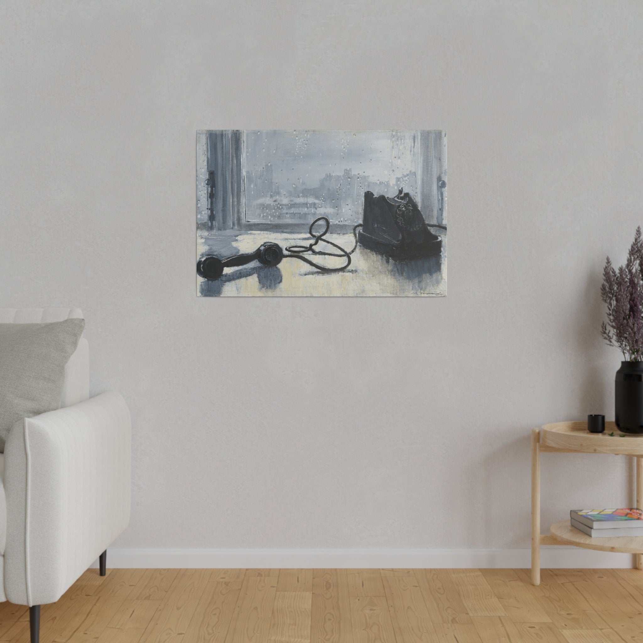 Soviet Art Canvas Print, Waiting by Yuri Pimenov, Iconic Socialist Realism Art for Home Decor