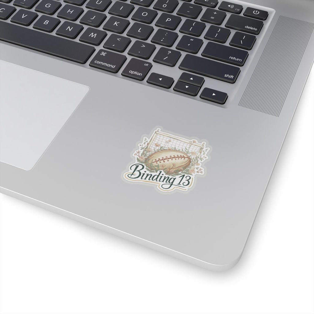 Binding 13 sticker, Rugby Ball and Wildflowers, Shannon Lynch Johnny Kavanagh, Boys of Tommen readers, Gift for Friends to Lovers fans