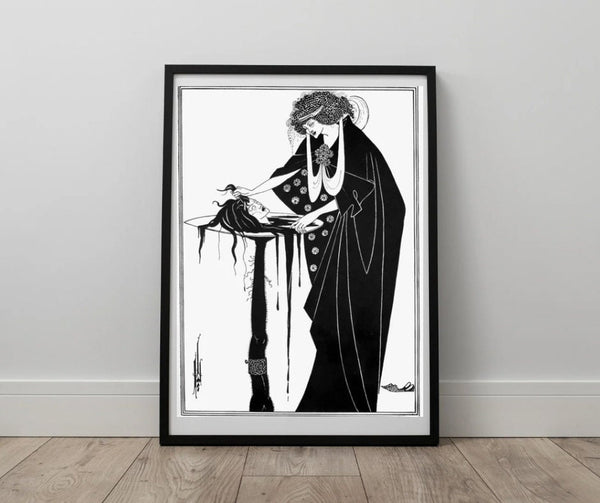 Aubrey Beardsley The Dancer’s Reward Art Print