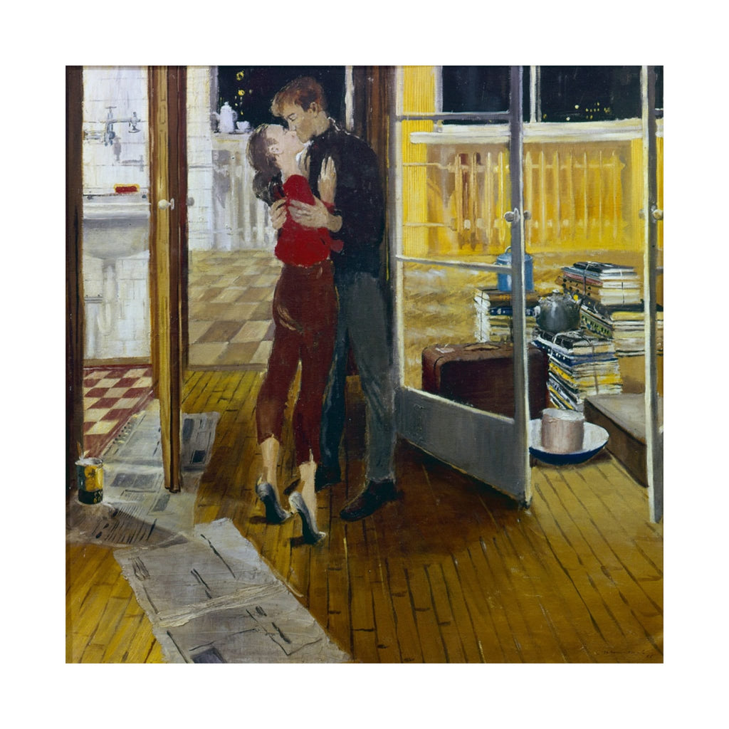Yuri Pimenov's Lyrical Housewarming Print, Soviet Art, Ideal Wedding, Gift for Couples, Romantics