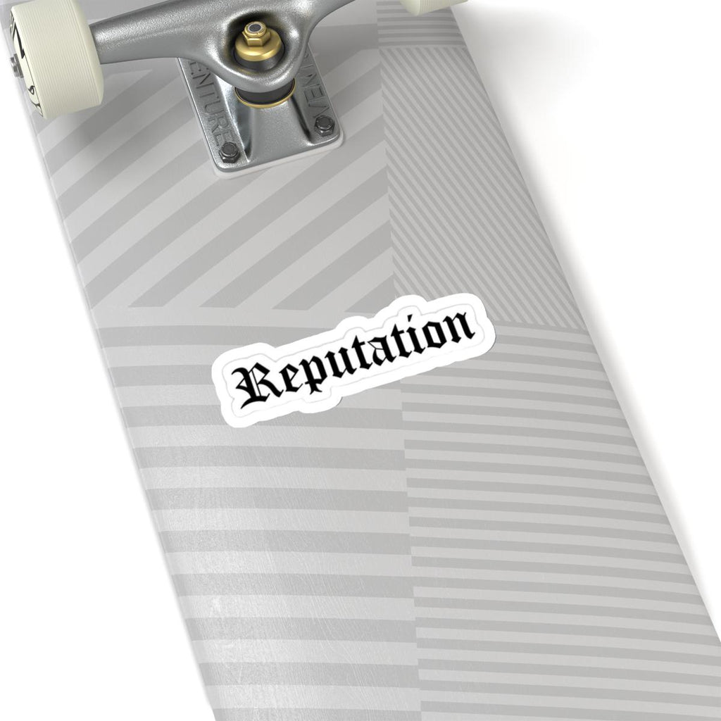 Reputation Sticker, Cool Decal for Fans, Perfect for Water Bottles, Laptops, and More, Great Gift for Swifties