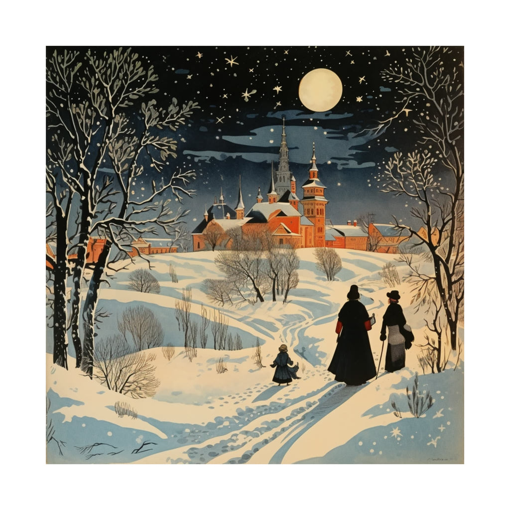 Art Illustration Poster Inspired by Doctor Zhivago by Boris Pasternak Literary Art Home Decor for Readers