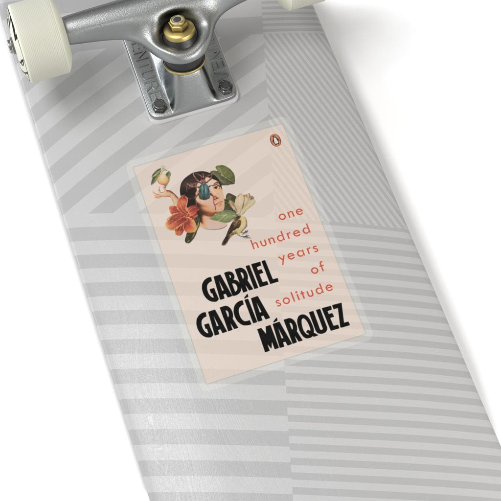 One Hundred Years of Solitude Sticker - Gabriel Garcia Marquez Book Cover Decal - Perfect Gift for Literature Lovers & Students