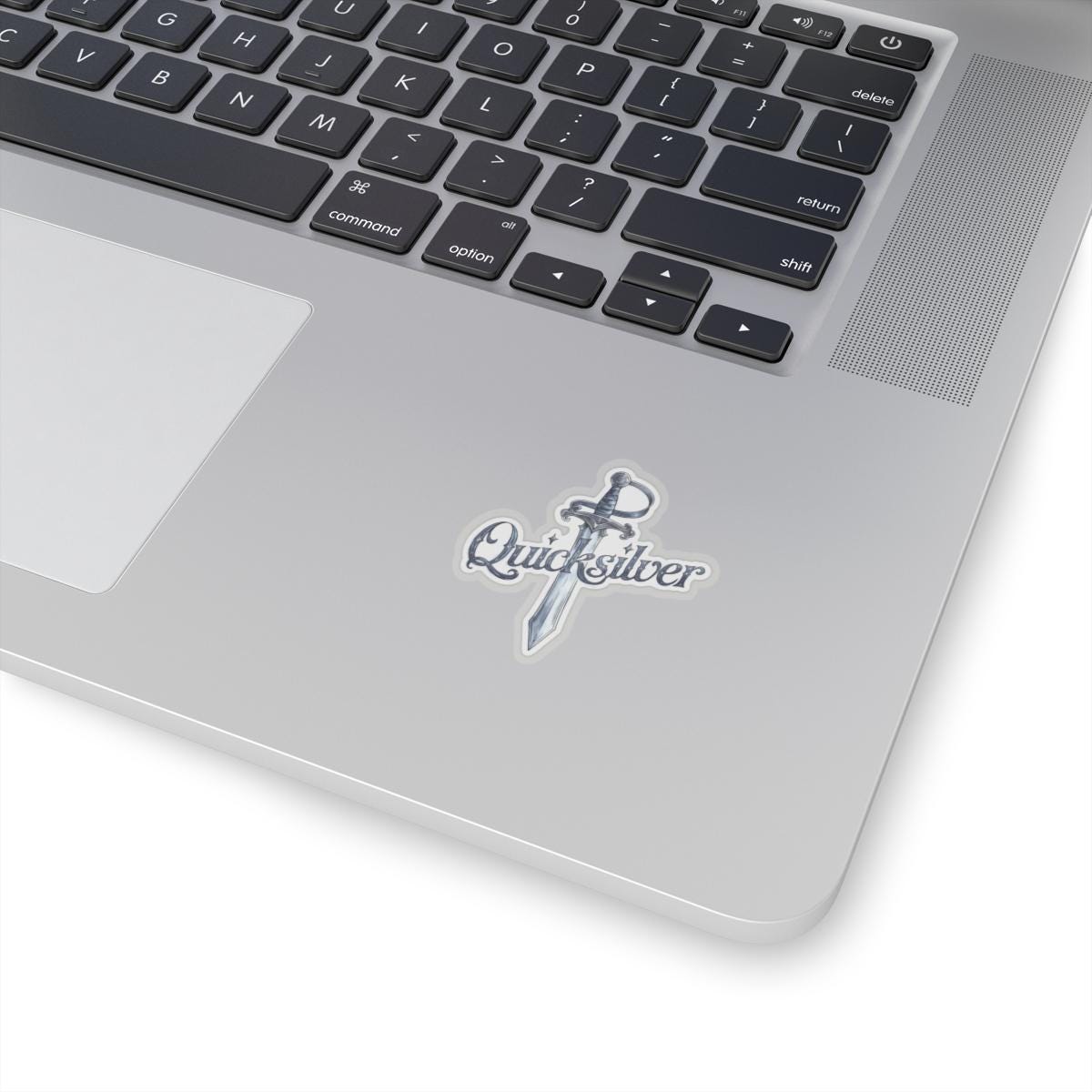Quicksilver Sticker, Book by Callie Hart, Sword Decal, Gift for Fae & Alchemy Fans, Perfect Present for Book Lovers