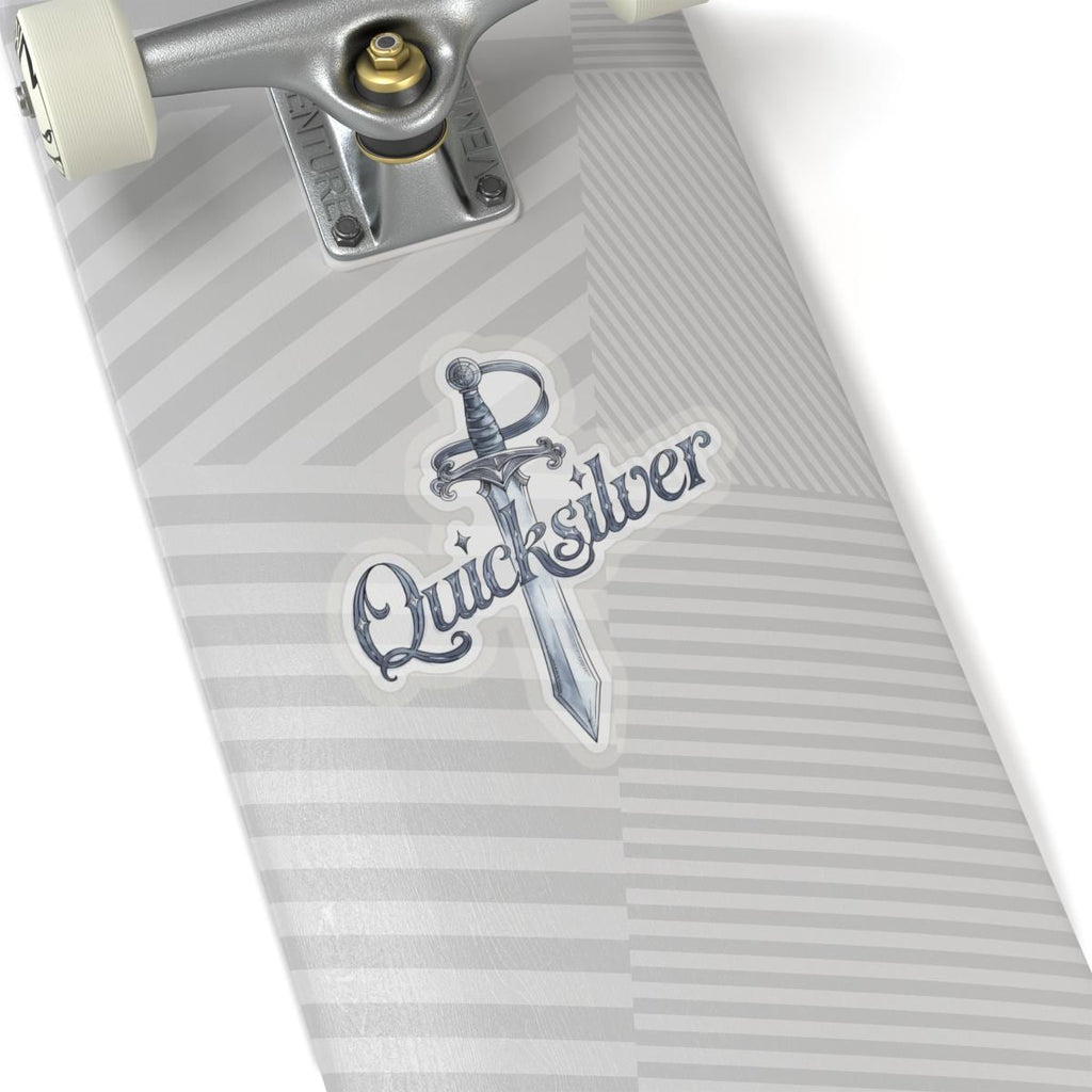 Quicksilver Sticker, Book by Callie Hart, Sword Decal, Gift for Fae & Alchemy Fans, Perfect Present for Book Lovers