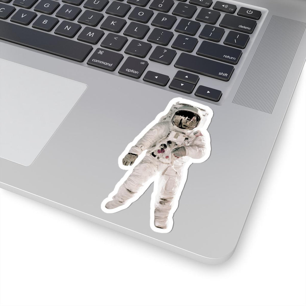 American Astronaut Sticker - Space Enthusiast Gift, Cosmic Decor, Outer Space Laptop Decal, NASA Theme Vinyl Sticker