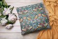 William Morris Strawberry Thief Pillow, Classic Arts and Crafts Design, Decorative Double Sided Cushion