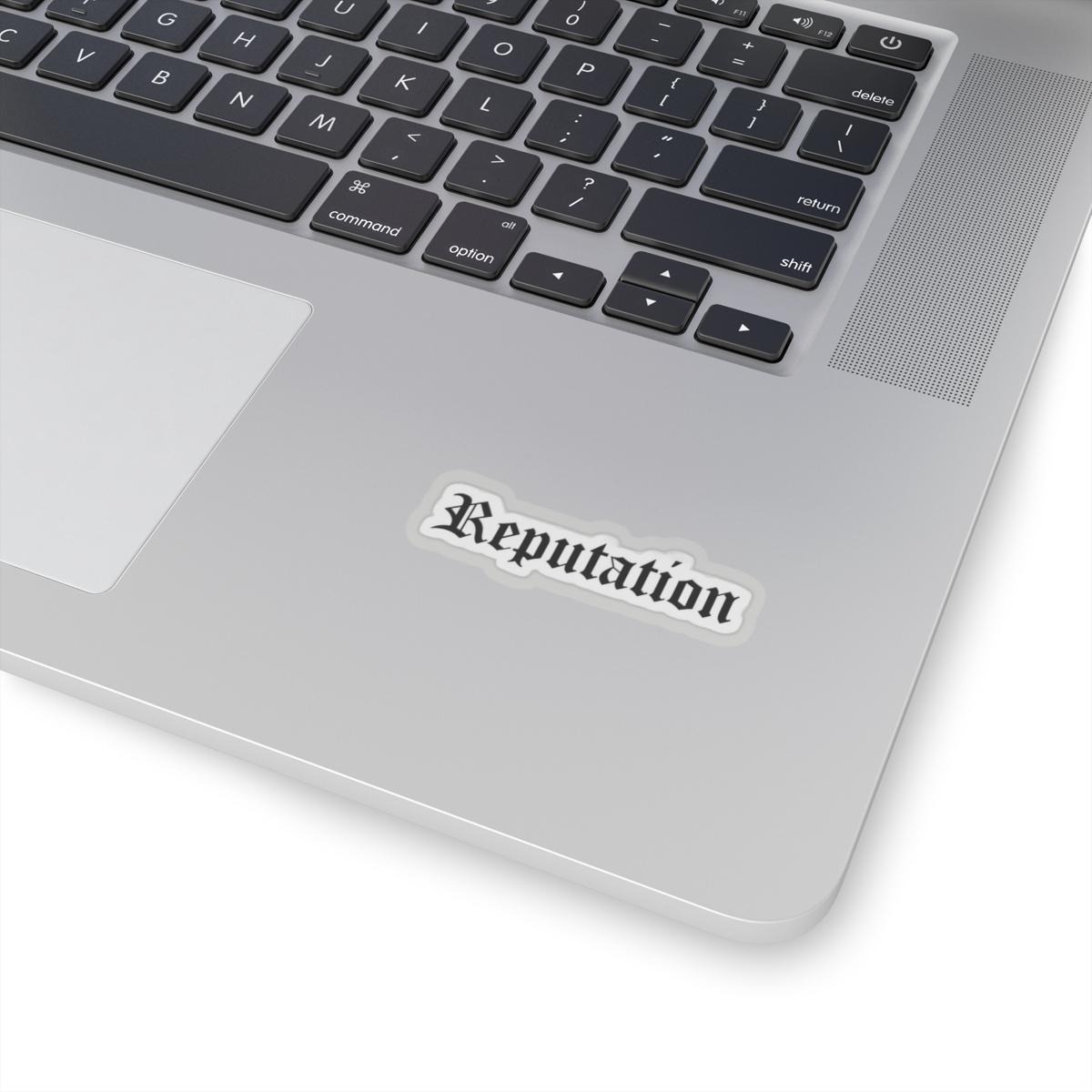 Reputation Sticker, Cool Decal for Fans, Perfect for Water Bottles, Laptops, and More, Great Gift for Swifties