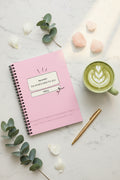 Pink 'Do What's Best for You' Wellness Notebook, Empowering Self Care Journal, Perfect Inspirational Gift for Her, Present for Girlfriend