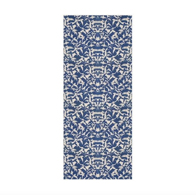 Vintage Pigeon Bird Pattern Birthday Gift Wrapping Paper - Elegant Blue and White Design, Classic Gift Wrap - Eco Friendly