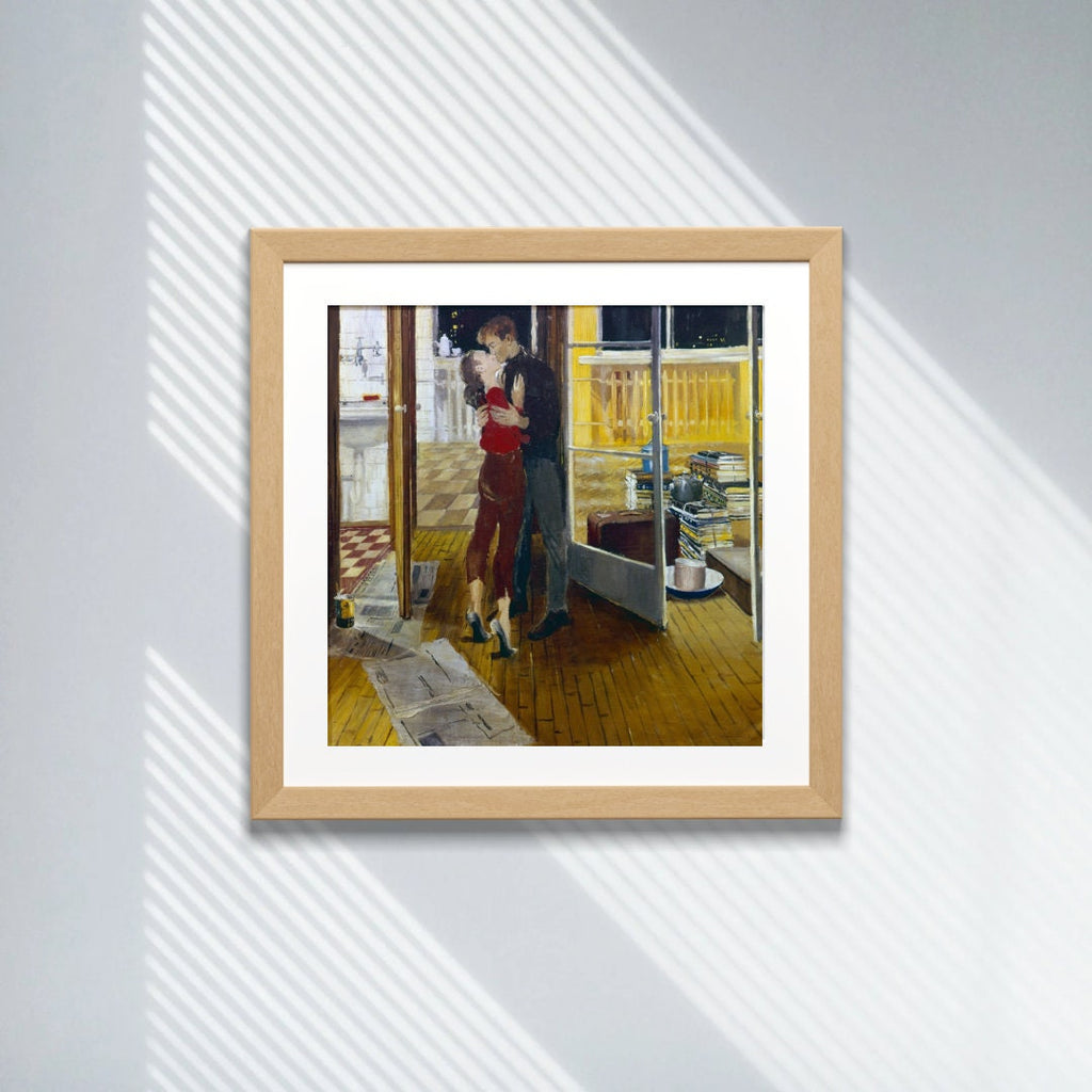 Yuri Pimenov's Lyrical Housewarming Print, Soviet Art, Ideal Wedding, Gift for Couples, Romantics